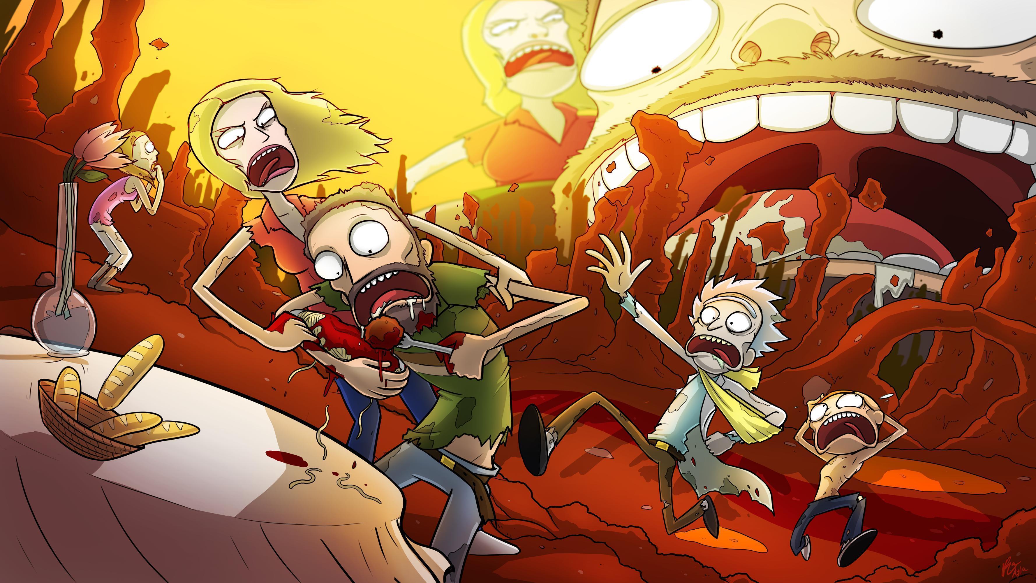 Rick and Morty background 18