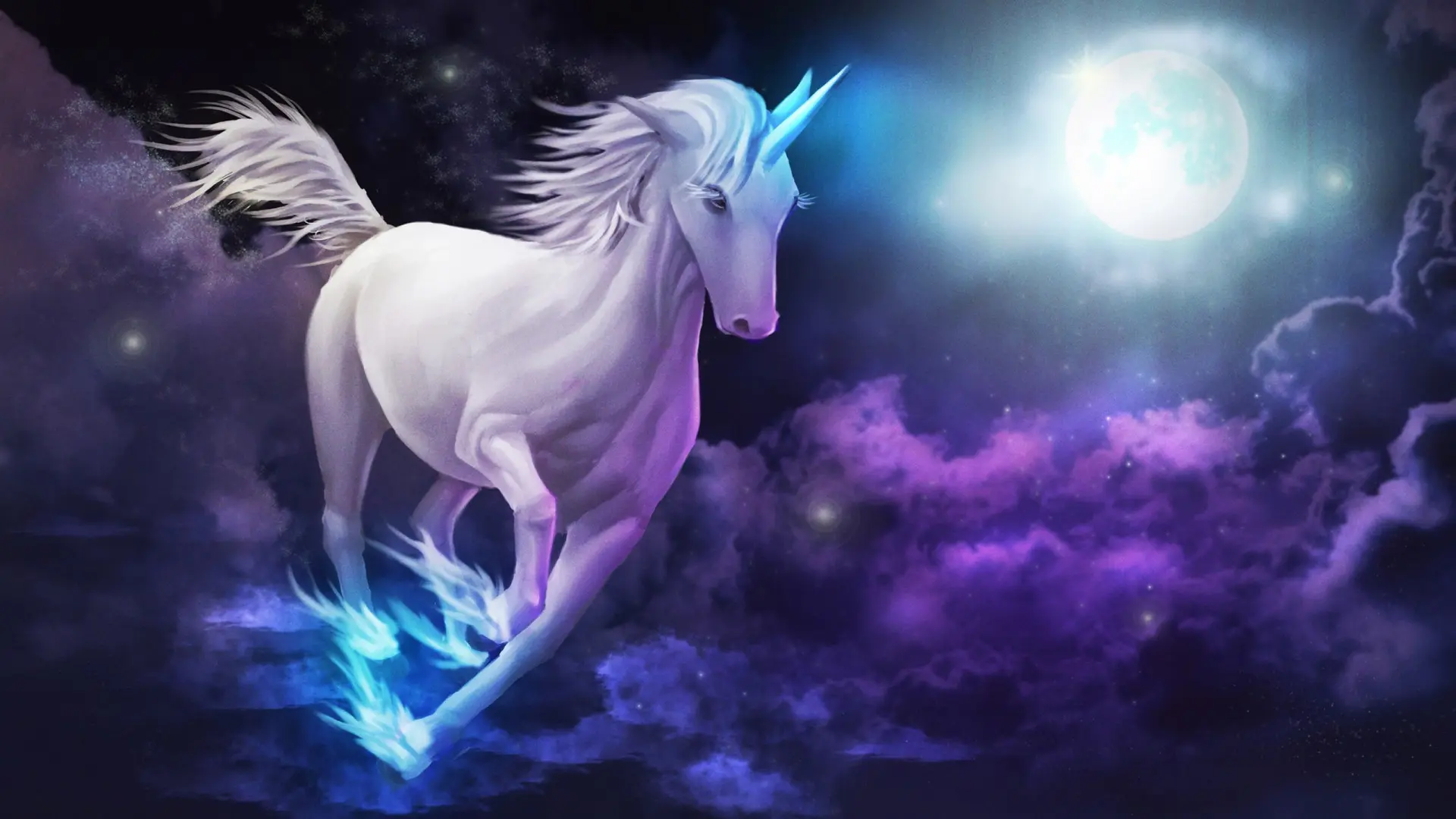 Unicorn background 11