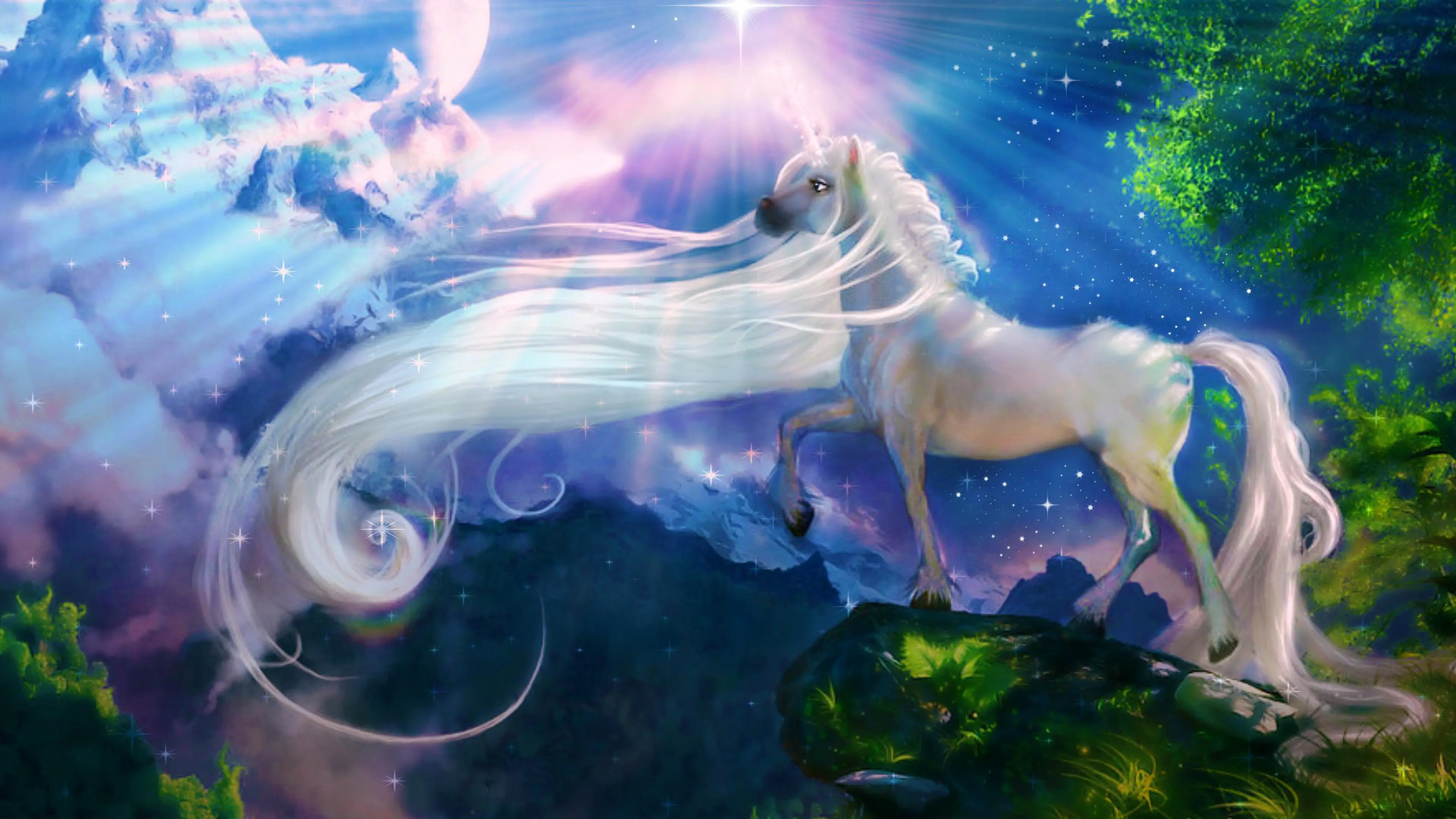 Unicorn background 12