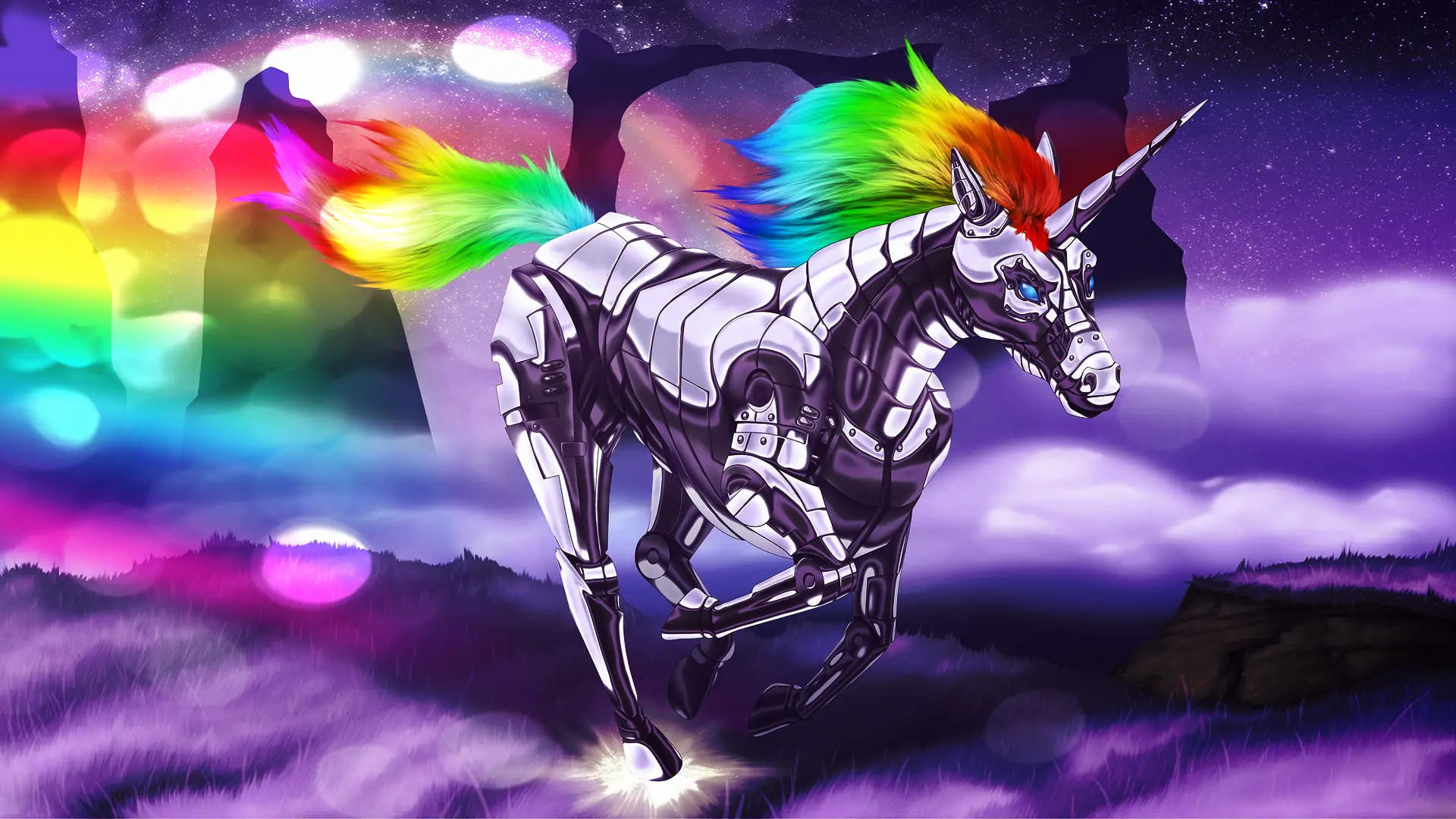 Unicorn background 14