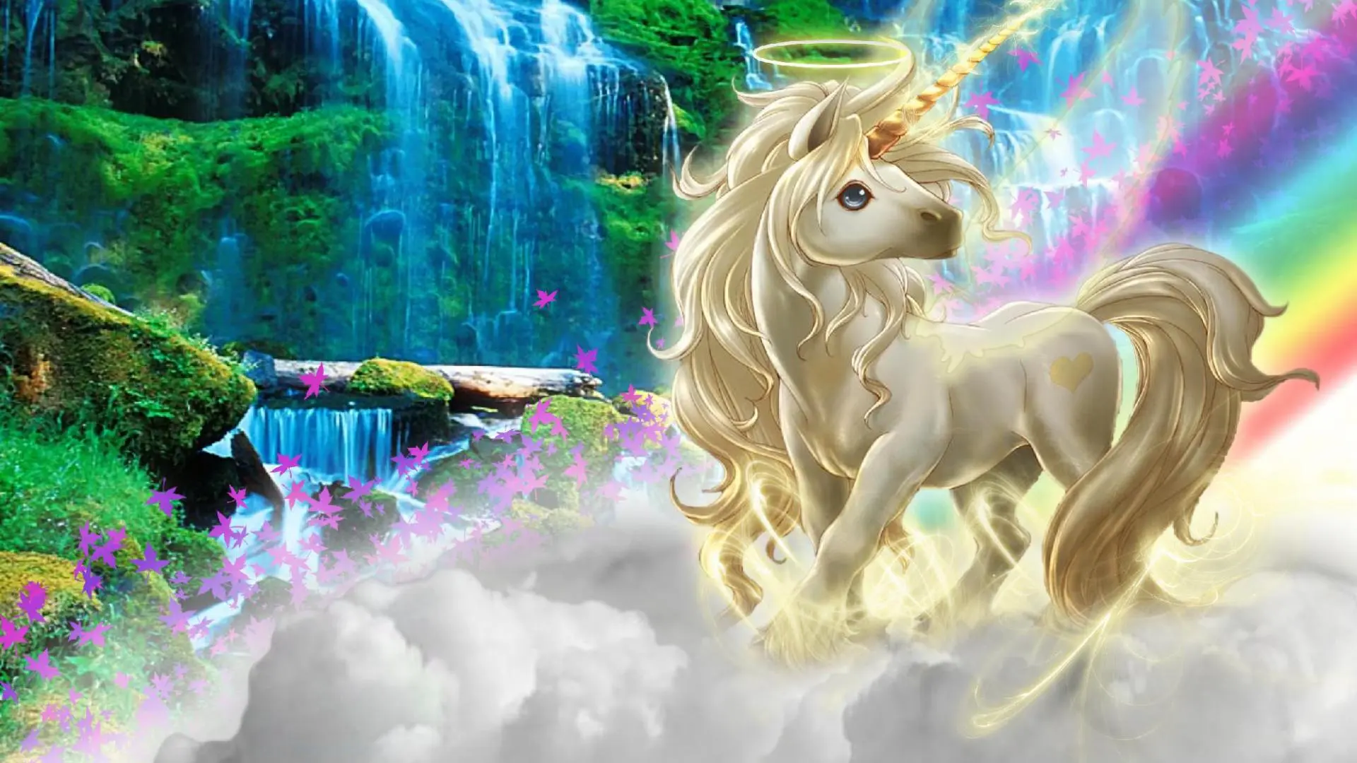 Unicorn background 8