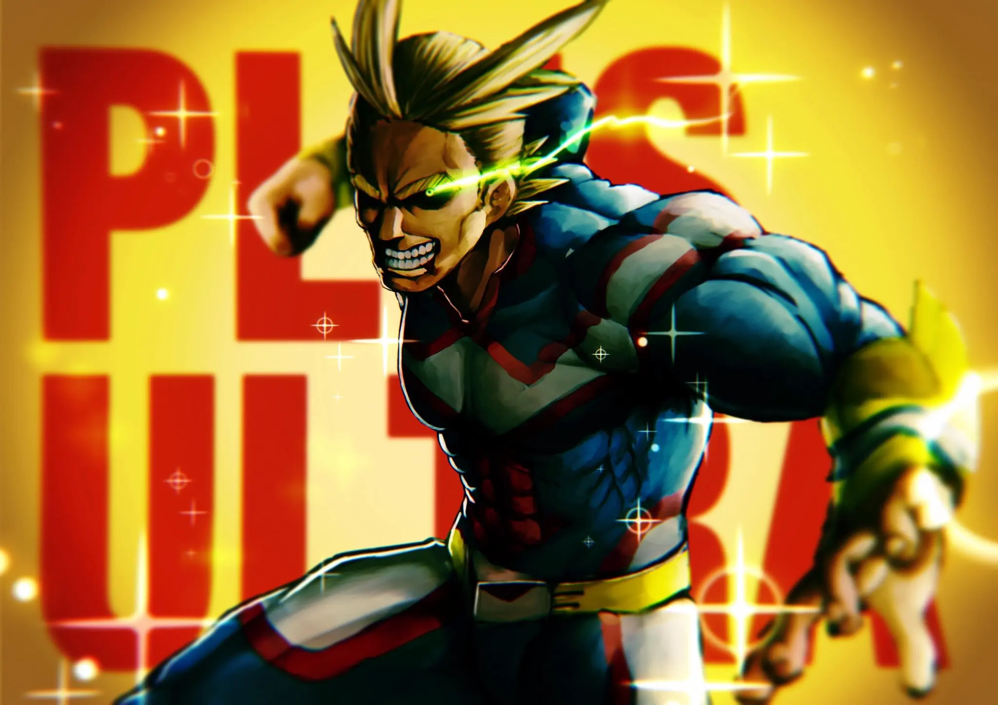 Boku no Hero All Might background 4