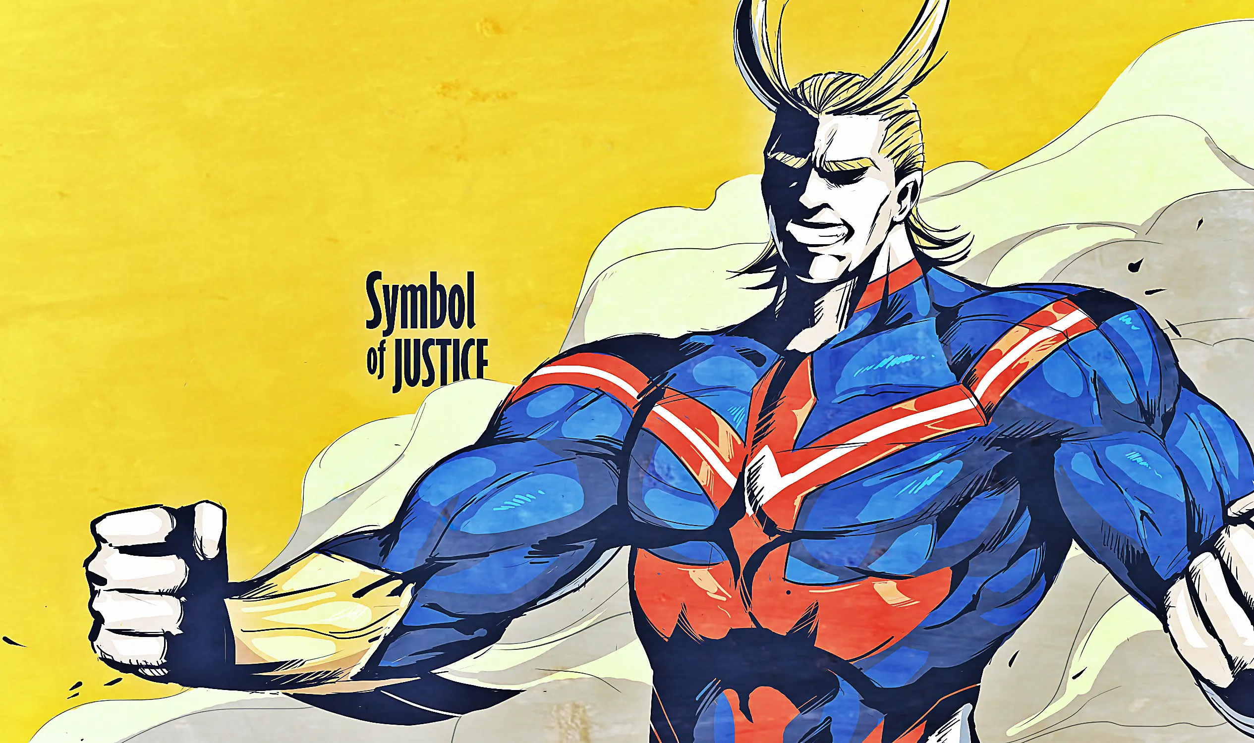 Boku no Hero All Might background 7