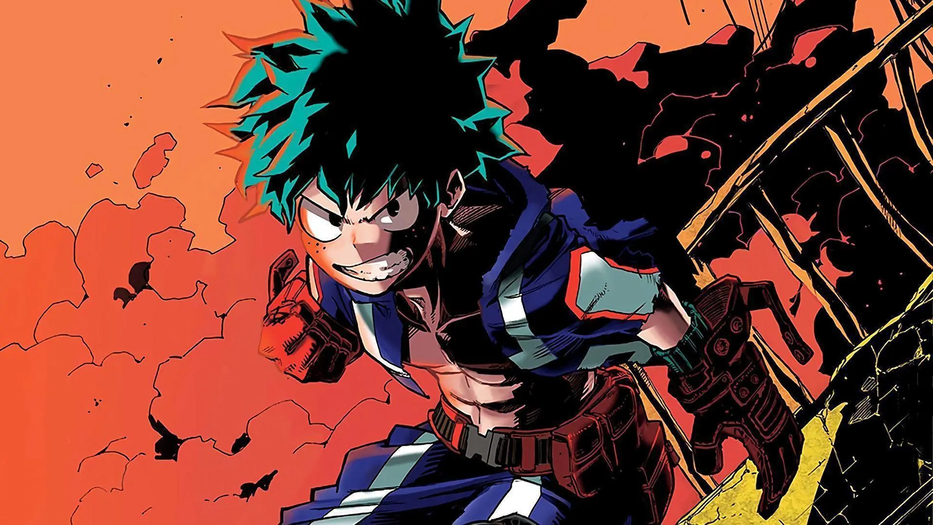 Boku no Hero Midoriya background 8