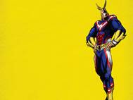 Boku no Hero All Might background 3