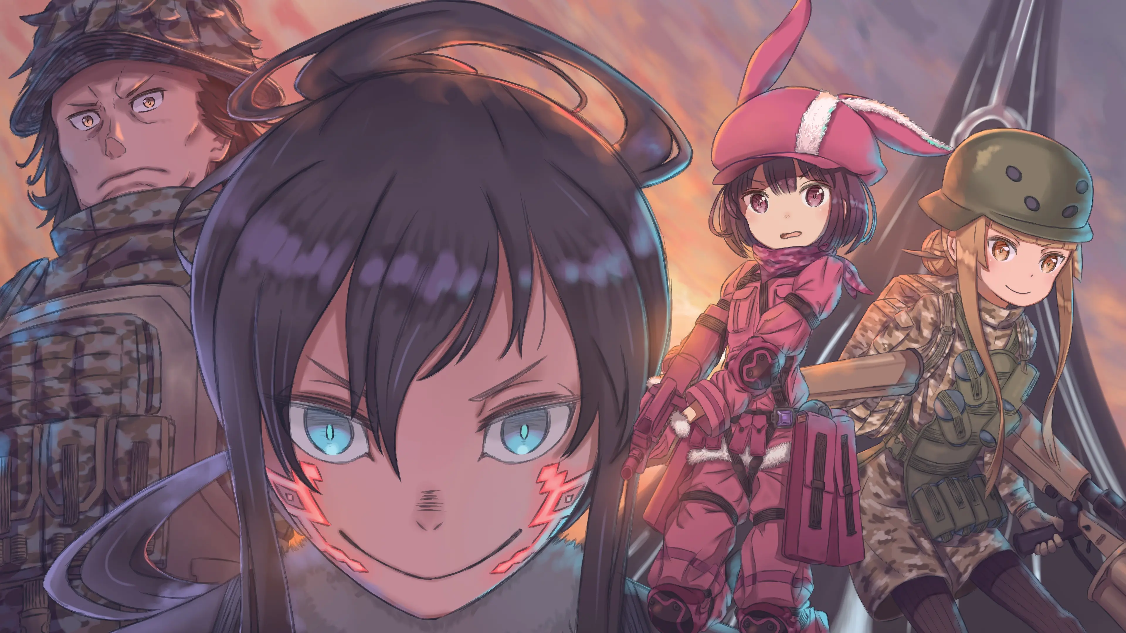 SAO Alternative Gun Gale Online wallpaper 33