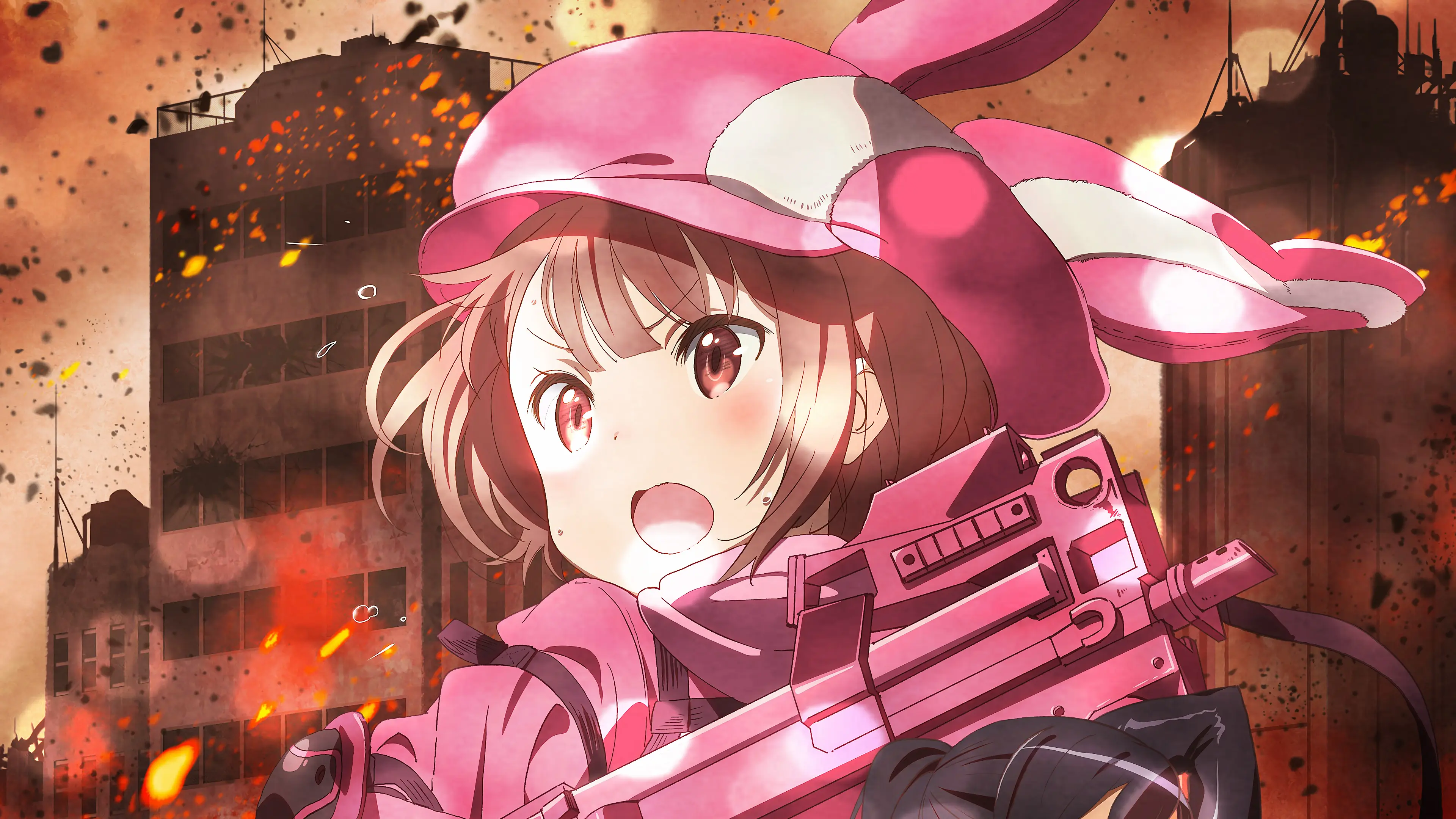SAO Alternative Gun Gale Online wallpaper 37