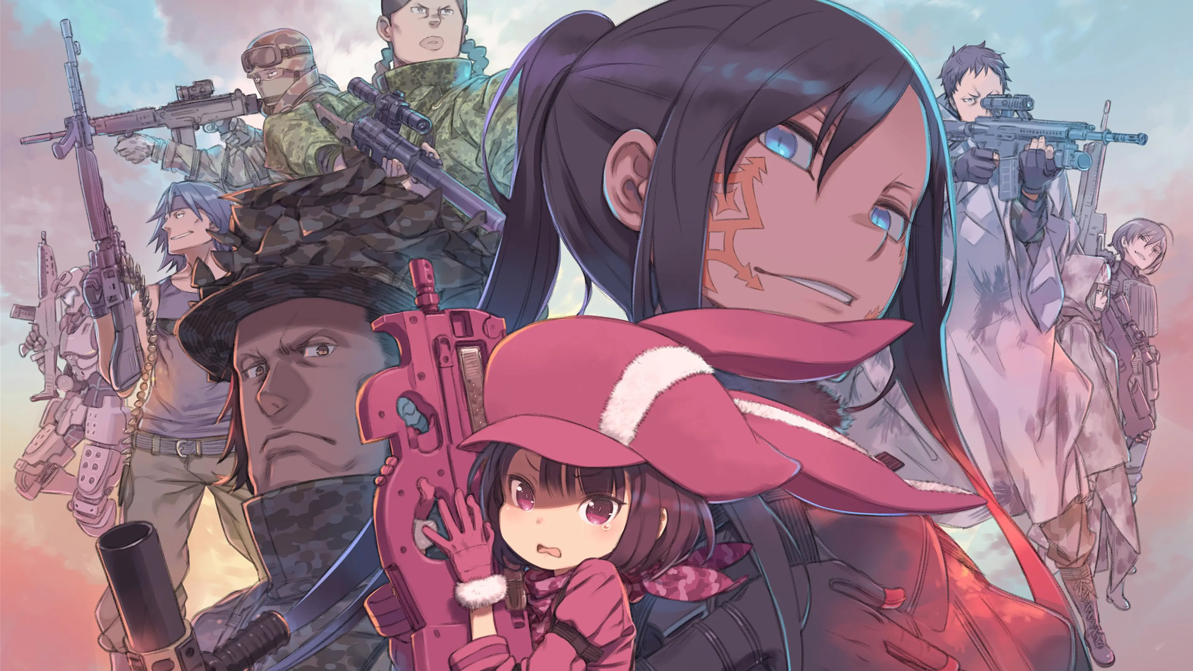 SAO Alternative Gun Gale Online wallpaper 6
