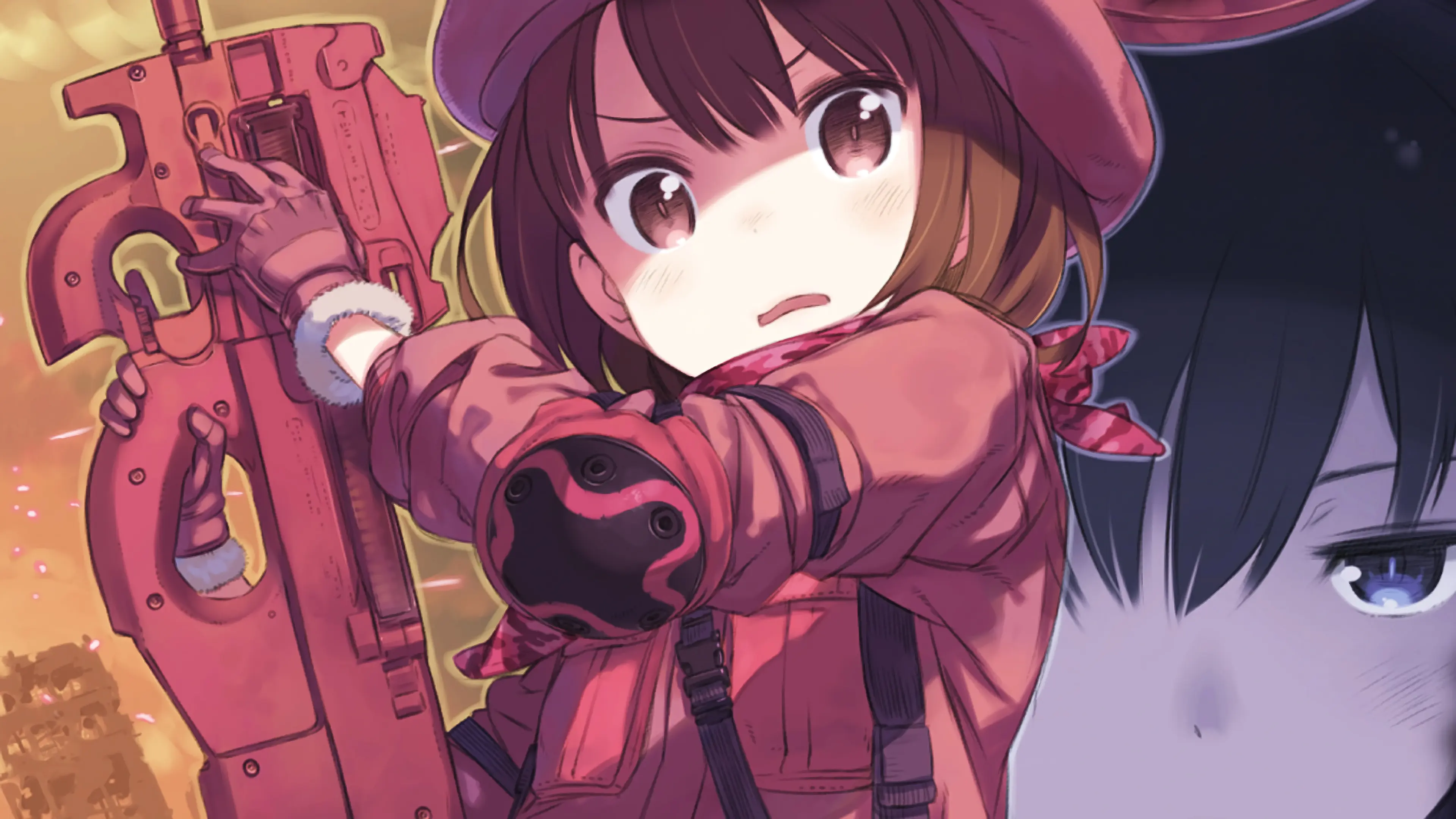 SAO Alternative Gun Gale Online wallpaper 8