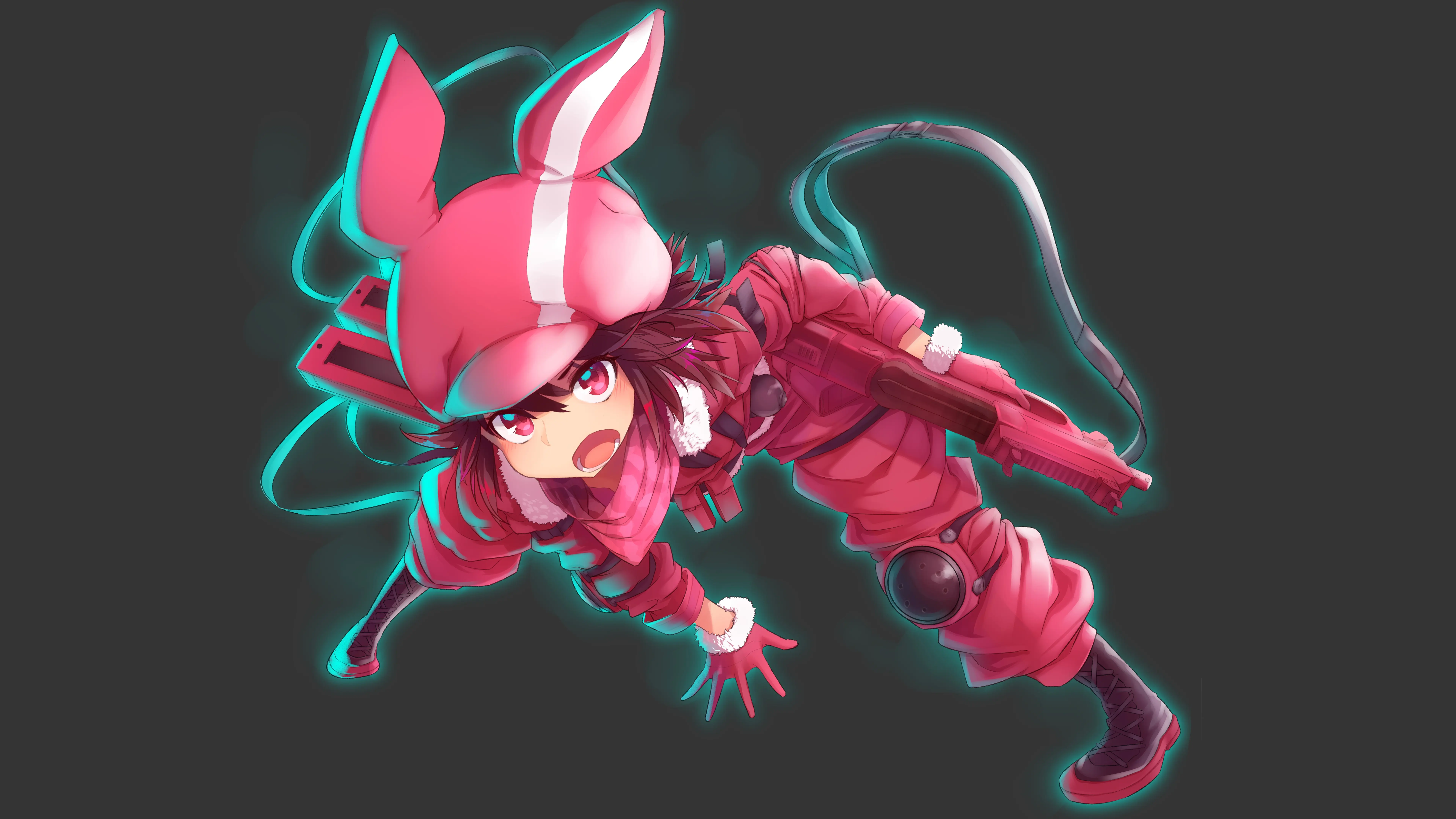 SAO Alternative Gun Gale Online wallpaper 9