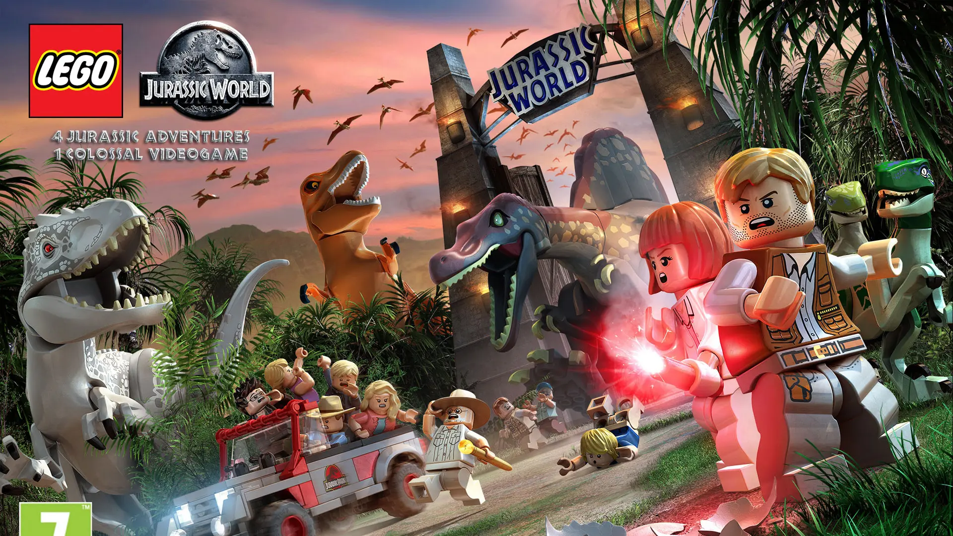 Lego Jurassic World wallpaper 2
