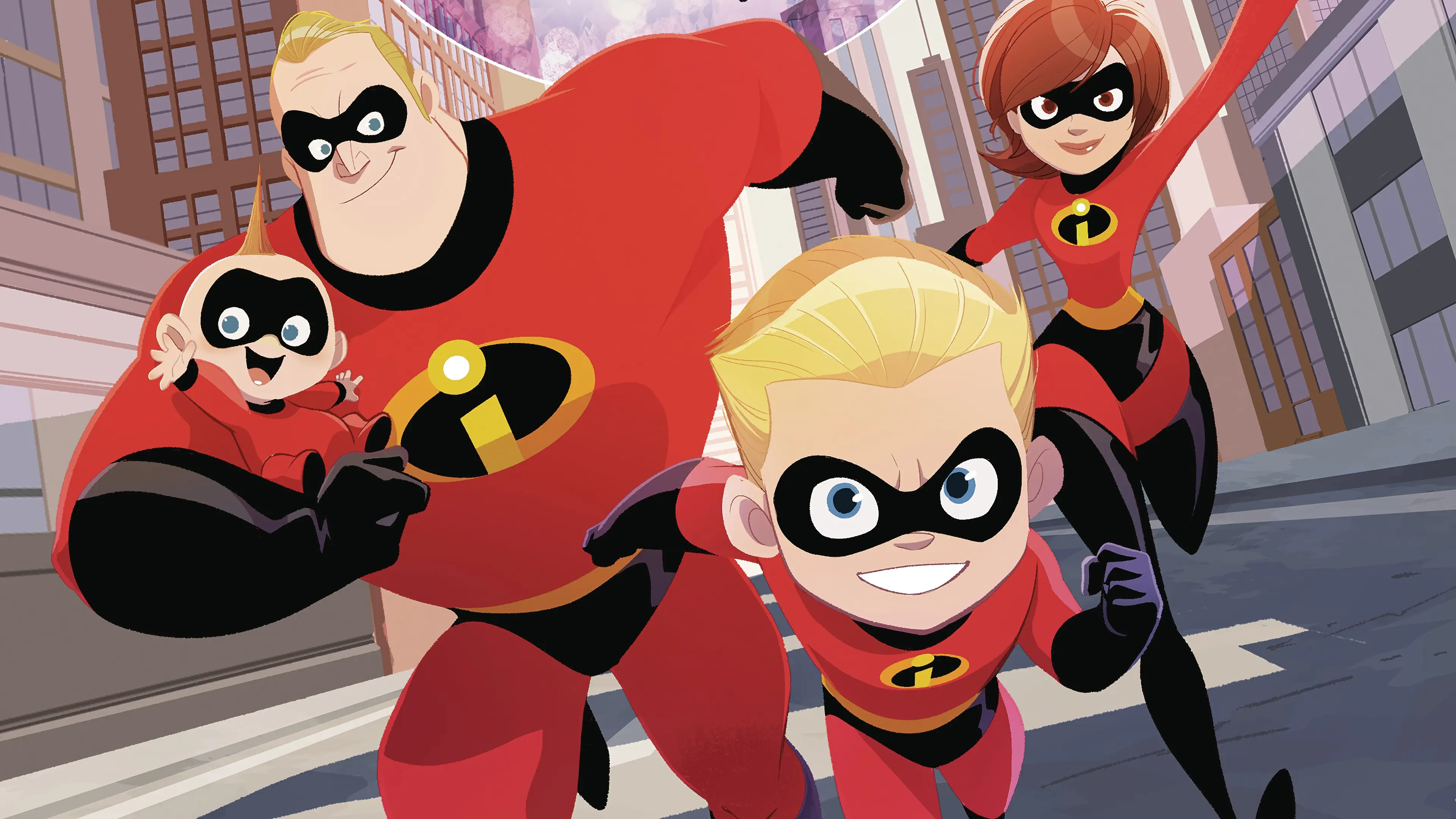 Incredibles 2 background 17