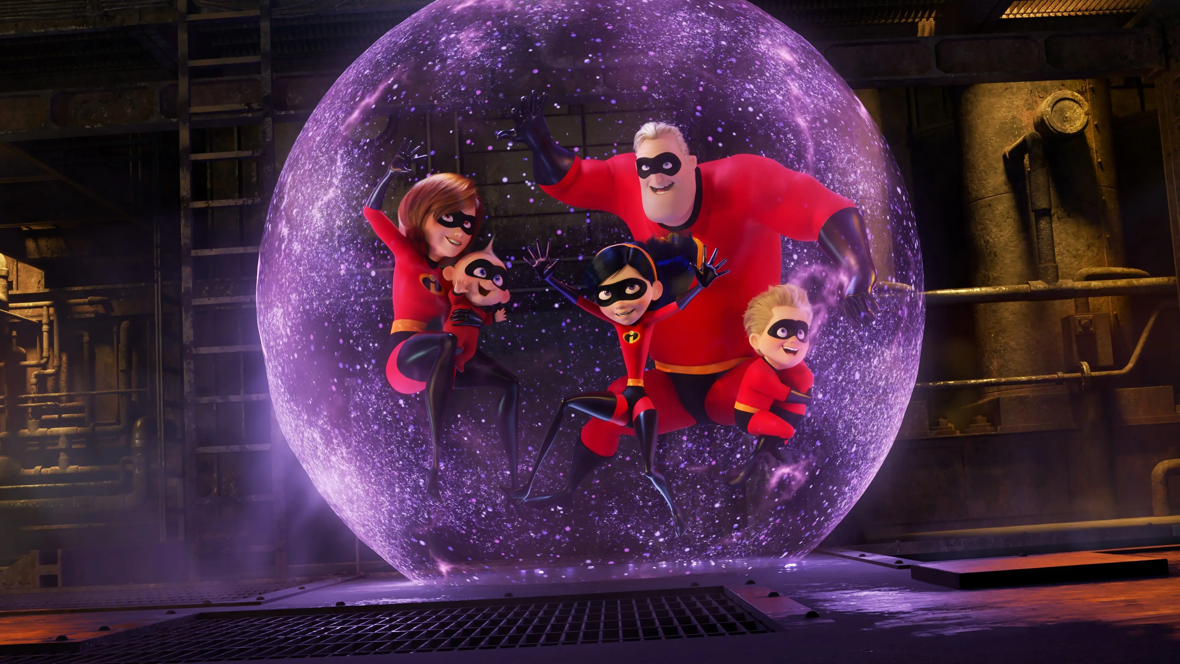 Incredibles 2 background 9
