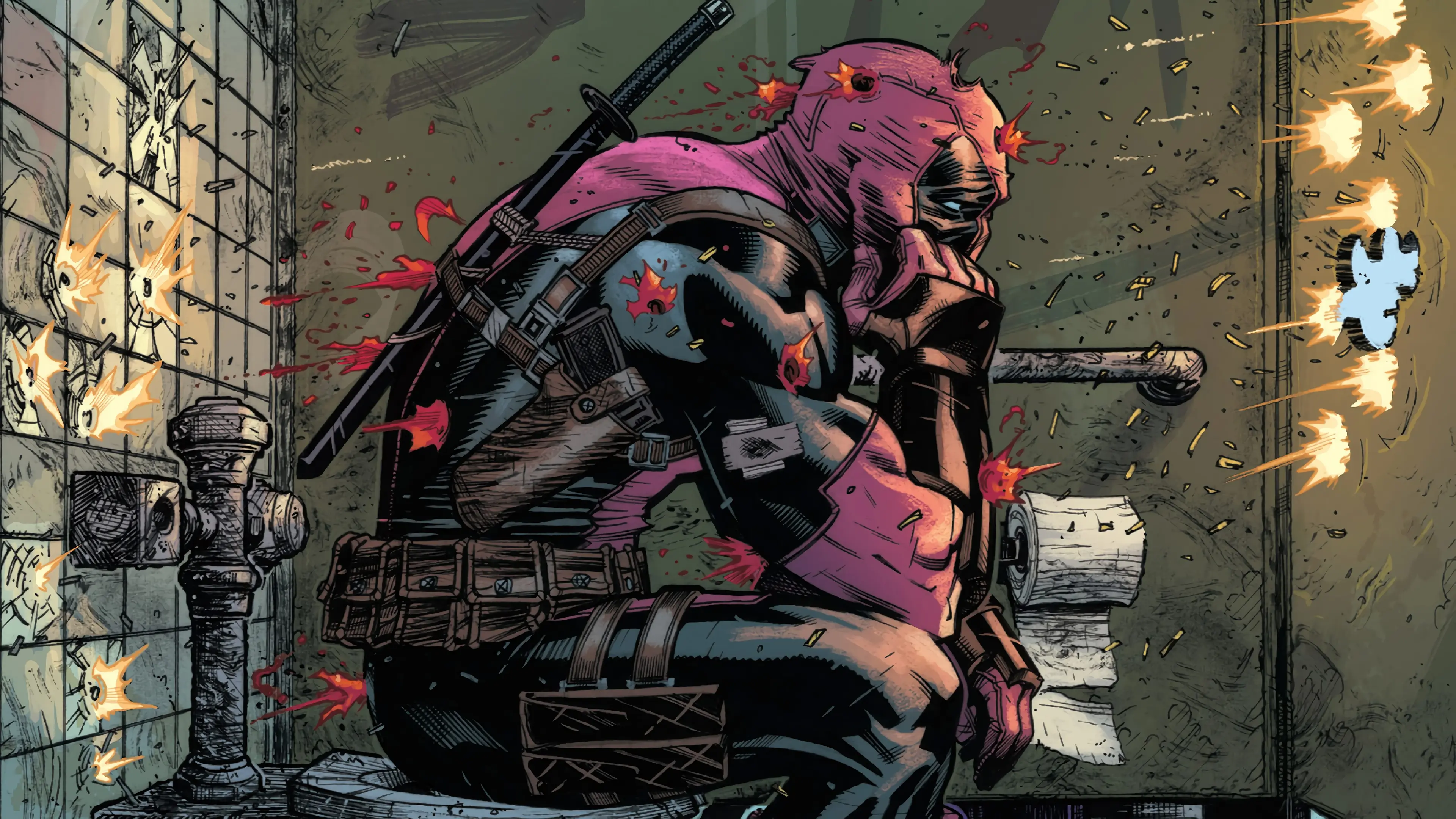 Deadpool 2 background 16