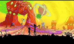 Rick and Morty background 2