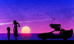 Rick and Morty background 46