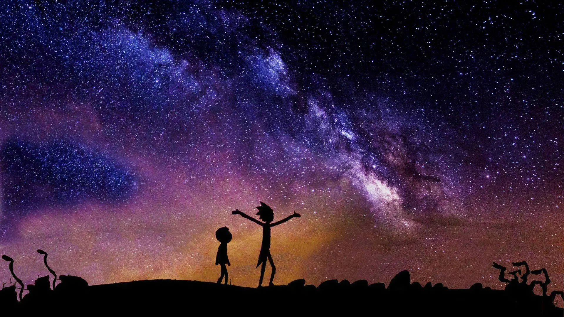 Rick and Morty background 14