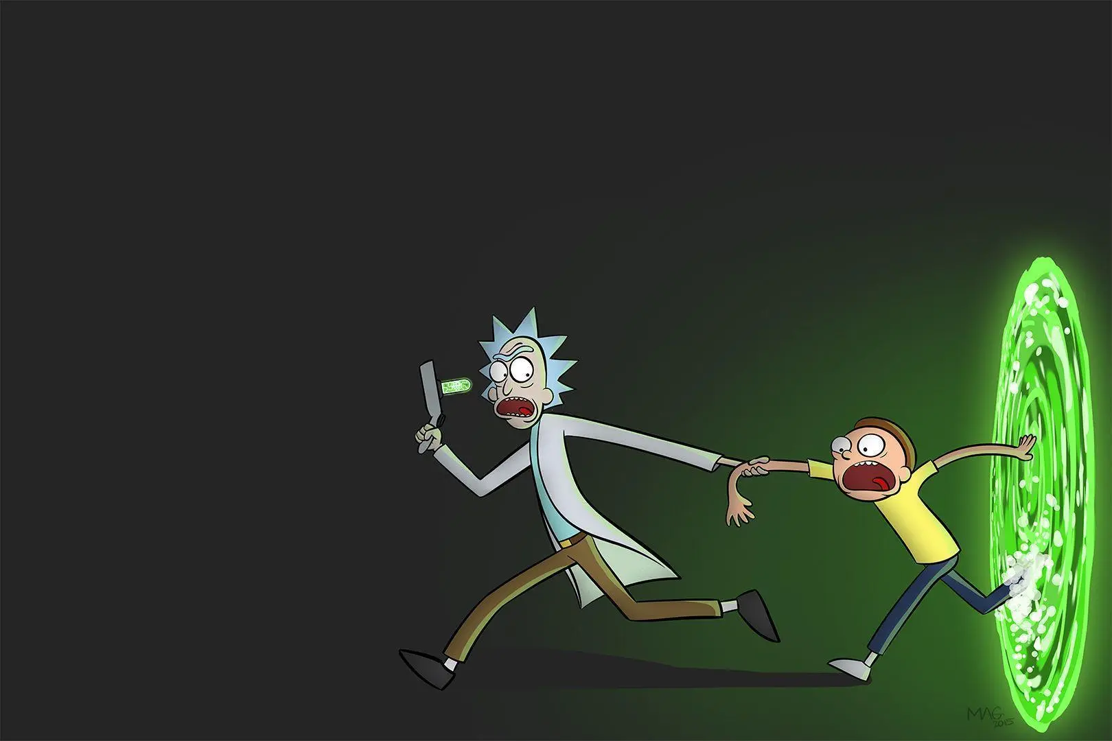 Rick and Morty background 20