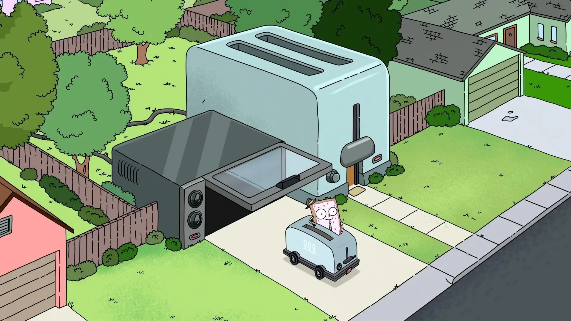 Rick and Morty background 27