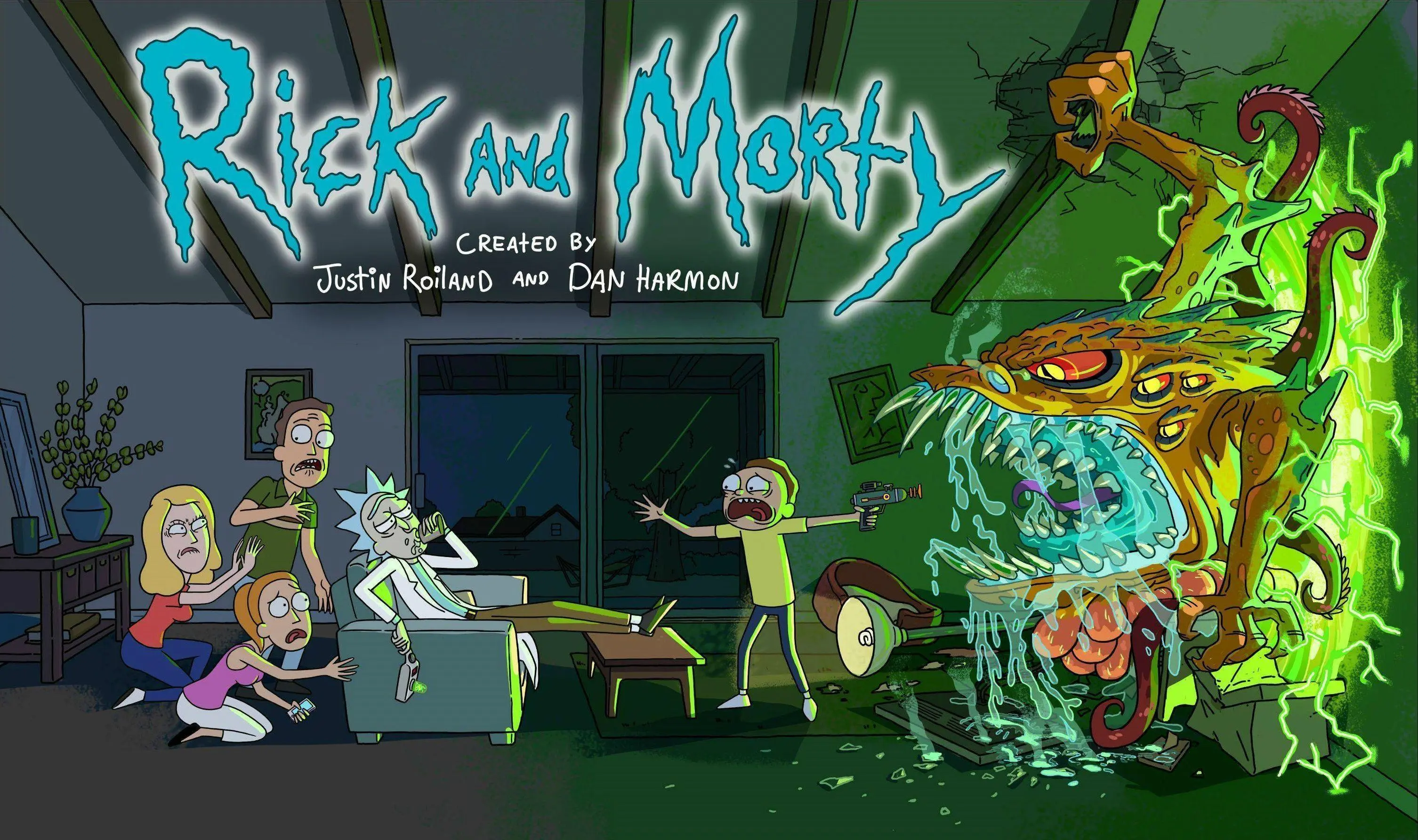 Rick and Morty background 5