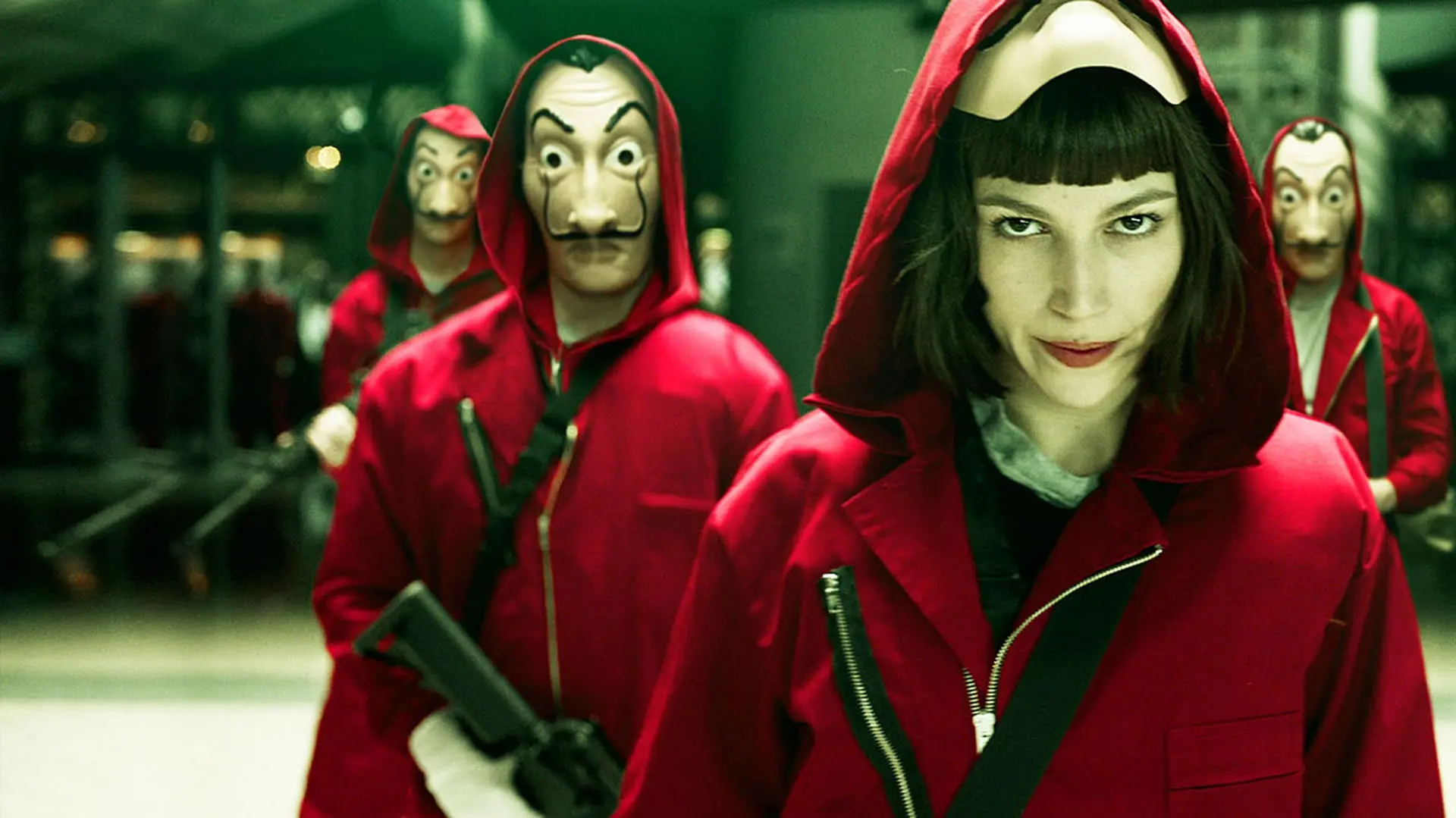 Money Heist Netflix background 13