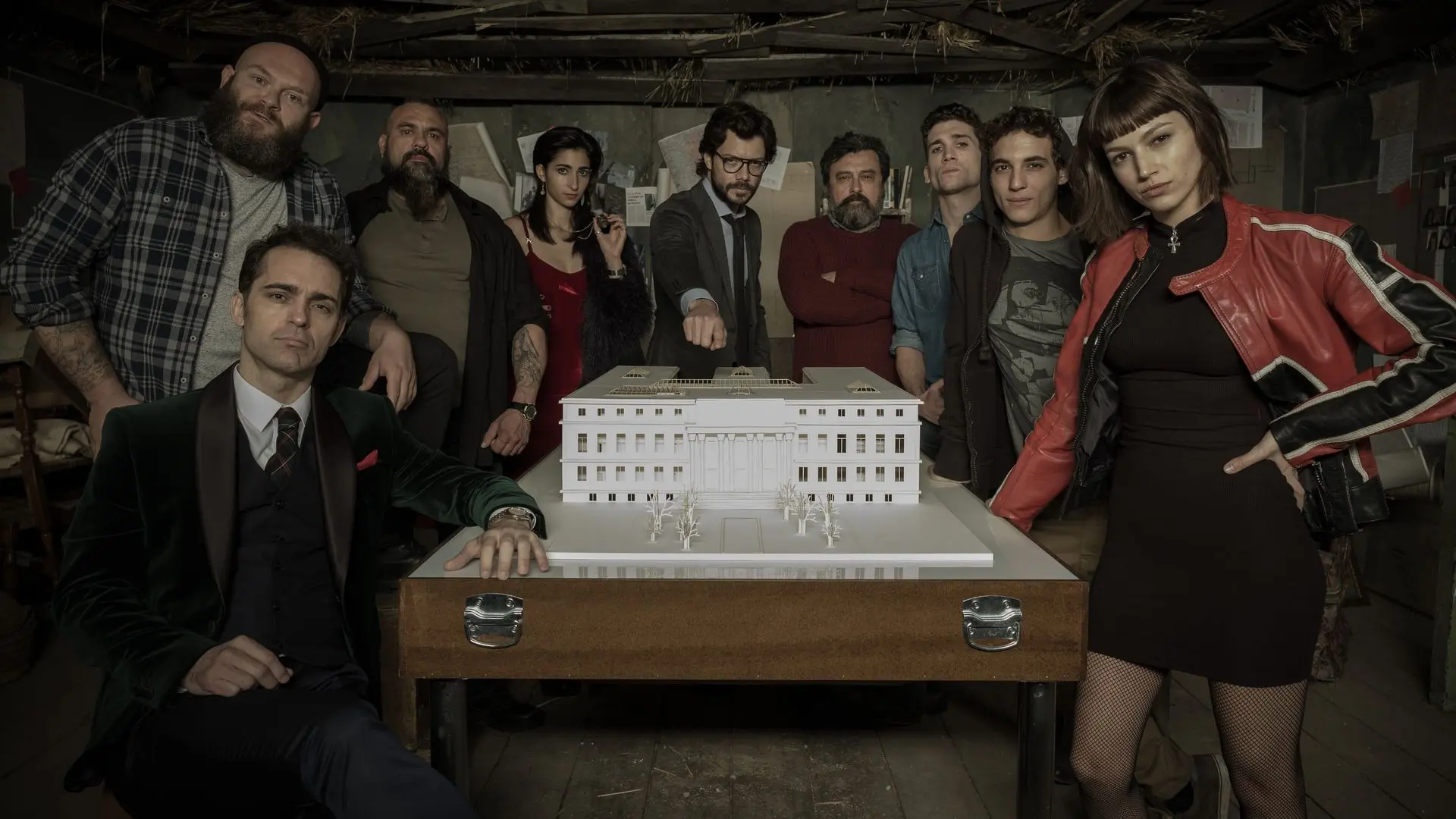 Money Heist Netflix background 9